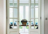 10 Panel Glass Interior Door