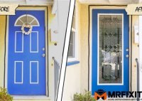 Adding Glass To Front Door