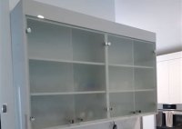 Custom Glass Cupboard Doors