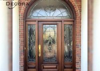 Glass Wood Entry Doors