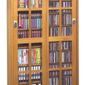 Cd Storage Cabinet With Glass Doors