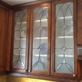 Decorative Glass Cabinet Doors