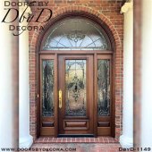 Exterior Wood Door Glass