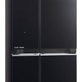 Mitsubishi 710l Glass Grande French Door Fridge Mr L710en Gbk A