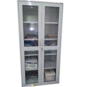 Steel Glass Door Almirah