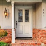 42 Fiberglass Entry Door With Glass