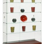 48 Glass Display Case W Sliding Doors