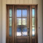6 Glass Panel Front Door
