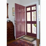 6 Panel Wood And Glass Storm Door