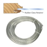Cabinet Door Glass Rubber Retainer