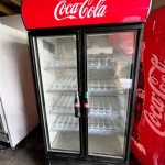 Coca Cola Double Glass Door Fridge