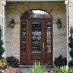 Fiberglass Entry Door With Sidelights And Transom