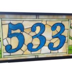 Free Stained Glass House Number Patterns