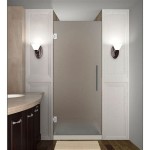 Frosted Frameless Glass Shower Doors