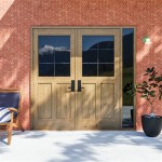 Half Glass Exterior French Doors