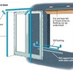 How Do You Install Flashing Under A Sliding Glass Door