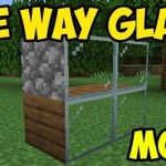How To Make One Way Glass In Vanilla Minecraft