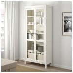 Ikea Hemnes Bookcase With Glass Doors
