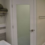Interior Frosted Glass Bathroom Doors
