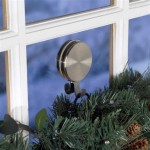 Magnetic Wreath Hanger For Double Pane Glass Door