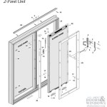 Pella Sliding Glass Door Parts Diagram