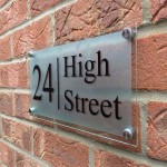Personalised Glass Door Signs