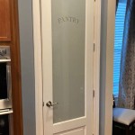 Prehung Frosted Glass Pantry Door