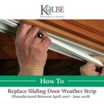 Replace Sliding Glass Door Seals
