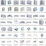 Shower Glass Door Frame Parts