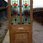 Antique Glass Doors