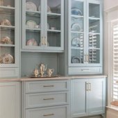 Built In China Cabinet Glass Doors