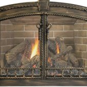 Ceramic Glass Fireplace Door Replacement