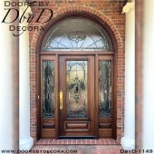 Custom Glass Entry Door