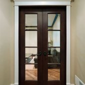 Custom Size Glass Interior Doors