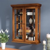 Glass Doors Wall Mounted Cabinet