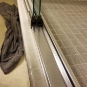 Glass Shower Door Bottom Rail