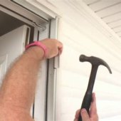 How To Fix Glass In Storm Door