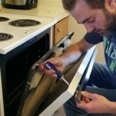 How To Fix Loose Glass On Oven Door