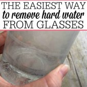 How To Remove Stubborn Water Stains On Glass