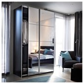 Ikea Pax Glass Wardrobe Doors