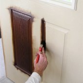 Is It Better To Stain Or Paint A Fiberglass Door