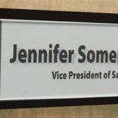 Office Name Plates For Glass Doors