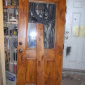 Painting A Fiberglass Door To Look Like Wood