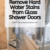 Remove Mineral Deposits From Glass Shower Doors