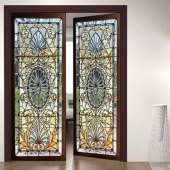 Stained Glass Decal For Door