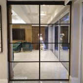 Steel Framed Sliding Glass Doors