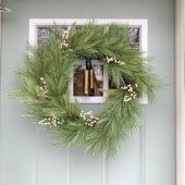 What Is The Best Way To Hang A Wreath On Glass Door